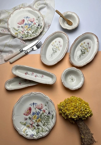 Set de mic dejun, Hermia, 311MBL1122, Bol Joker: 11 cm (4 bucăți), Multicolor