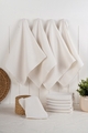 Set prosoape de bucatarie, Hermia, 224PSH1105, Dimensiune: 43 x 76 cm (10 bucăți), Ecru