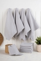 Set prosoape de bucatarie, Hermia, 224PSH1102, Dimensiune: 43 x 76 cm (10 bucăți), Gri