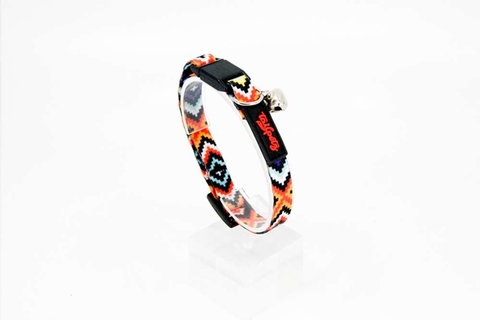 Zgarda pentru pisici, Paws & Whiskers, Ethnic, Multicolor