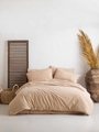 Lenjerie de pat dubla, L'essentiel Maison, Ephesus, Bej