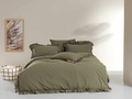 Lenjerie de pat dubla, L'essentiel Maison, Exclusive, Capulet Olive