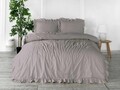 Lenjerie de pat dubla, L'essentiel Maison, Exclusive, Gri Opal