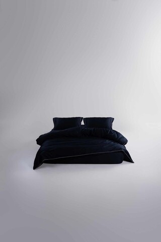 Lenjerie de pat dubla, L'essentiel Maison, Anya, Negru