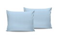 Set de fețe de pernă din satin (2 piese), L'essentiel Maison, De Blue, Albastru