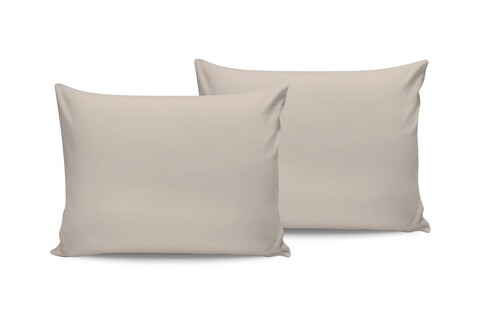 Set de fețe de pernă din satin (2 piese), L'essentiel Maison, De Cream, Crem