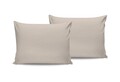 Set de fețe de pernă din satin (2 piese), L'essentiel Maison, De Cream, Crem