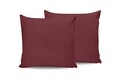 Set 2 fete de perna King (DE), L'essentiel Maison, Maroon, Maro