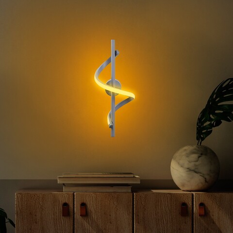 Aplica de perete, Opviq, 119FRS1115, Gri