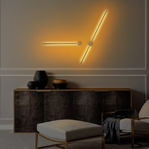 Aplica de perete, Opviq, 119FRS1164, Auriu