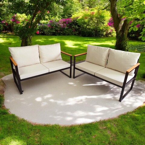 Set mobilier de gradina, Hanah Home, CPT5548-130, Bej