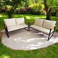 Set mobilier de gradina, Hanah Home, CPT5548-130, Bej