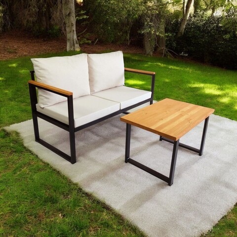 Set mobilier de gradina, Hanah Home, CPT5544-130, Bej