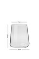 Set pahare, Hermia, 127RKL1112, Transparent