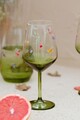 Set de pahare de vin, Hermia, 127RKL1138, Verde