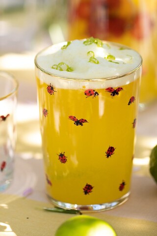 Set pahare, Hermia, 127RKL1139, Auriu / Transparent