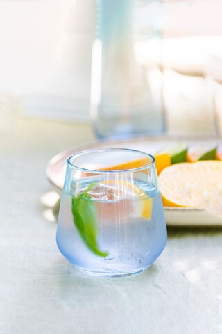 Set pahare, Hermia, 127RKL1154, Albastru / Turcoaz