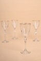 Set de pahare de vin, Hermia, 127RKL1171, Auriu / Transparent