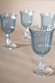 Set de pahare de vin, Hermia, 127RKL1185, Albastru