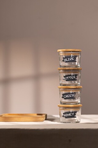 Set recipiente depozitare, Hermia, 127RKL1418, Transparent