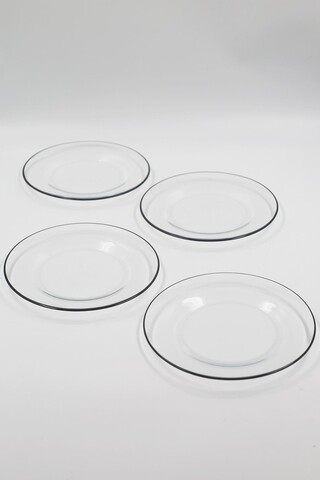 Set platouri servire desert, Hermia, 127RKL1608, Transparent