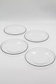 Set platouri servire desert, Hermia, 127RKL1608, Transparent