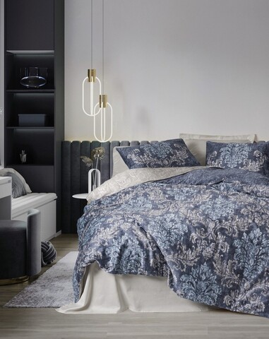 Lenjerie de pat pentru o persoana Single XXL (DE), L'essentiel Maison, Owen, Bej