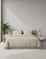 Lenjerie de pat pentru o persoana Single XXL (DE), L'essentiel Maison, Owen Kombin, Bej