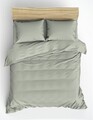 Lenjerie de pat dubla Super King (FR), L'essentiel Maison, Plain, Salvie