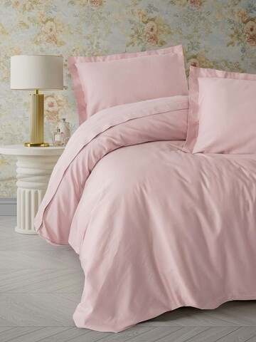 Lenjerie de pat pentru o persoana Single XXL (DE), L'essentiel Maison, Elegant, Roz pudra