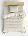 Lenjerie de pat pentru o persoana (DE), L'essentiel Maison, Plaid, Crem