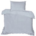 Lenjerie de pat pentru o persoana (DE), L'essentiel Maison, Stripe, Gri