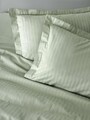 Lenjerie de pat pentru o persoana (DE), L'essentiel Maison, Stripe, Salvie