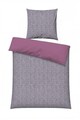 Lenjerie de pat pentru o persoana (FR), L'essentiel Maison, Penny, Roz Pădure / Mov
