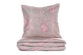 Lenjerie de pat dubla Super King (EU) (IT), 3 piese, L'essentiel Maison, Betula, Roz pudra