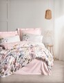 Lenjerie de pat dubla King (FR), L'essentiel Maison, Dalya, Roz pudra