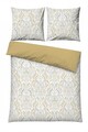 Lenjerie de pat dubla King (FR), L'essentiel Maison, Najva, Galben mustar