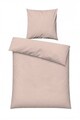 Lenjerie de pat pentru o persoana Single XXL (DE), L'essentiel Maison, Plain, Roz pudra