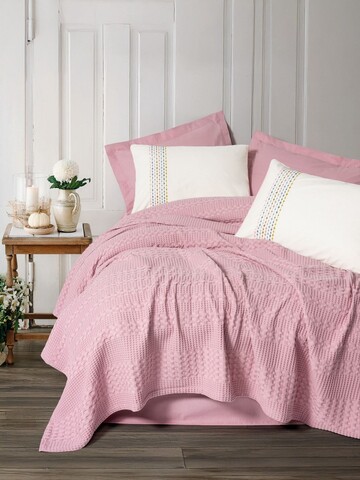 Set cuvertura pique dubla, L'essentiel Maison, Pebble, Roz