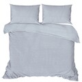 Lenjerie de pat dubla (DE), L'essentiel Maison, Stripe, Gri