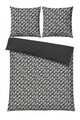 Lenjerie de pat dubla (DE), L'essentiel Maison, Hilaris Kombin, Antracit