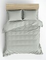 Lenjerie de pat dubla (DE), L'essentiel Maison, Stripe, Salvie