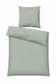 Lenjerie de pat pentru o persoana (FR), L'essentiel Maison, Plain, Salvie