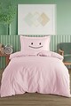 Lenjerie de pat pentru o persoana (DE), 2 piese, L'essentiel Maison, Lububu, Roz