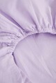 Set de pat dublu (cearceaf cu elastic si perne) 3 piese, L'essentiel Maison, Funny, Lila