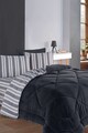 Set de dormit dublu, L'essentiel Maison, Soft Line, Antracit