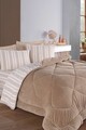 Set de dormit dublu, L'essentiel Maison, Soft Line, Bej