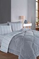 Set de dormit dublu, L'essentiel Maison, Soft Line, Gri