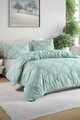 Lenjerie de pat dubla (EU) (IT), 3 piese, L'essentiel Maison, Post, Apa Verde