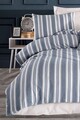Lenjerie de pat pentru o persoana, L'essentiel Maison, Soft Line, Albastru navy